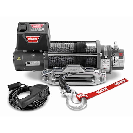 Warn WINCHES, M8000WINCH/SYNTHETIC ROPE 87800
